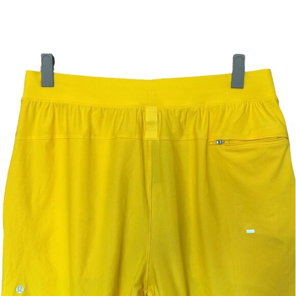 Lululemon License to Train Linerless Yellow Pique Short 7" - Picture 5 of 9